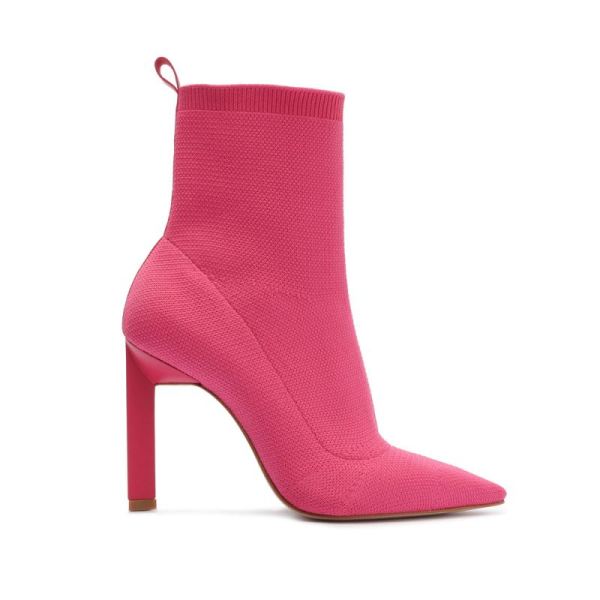 Schutz | Ammie Knit Bootie-Hot Pink