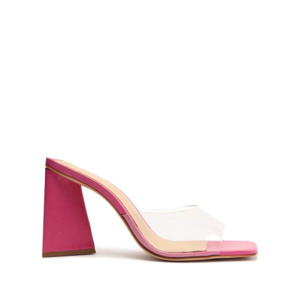 Schutz | Lizah Vinyl Sandal-Hot Pink