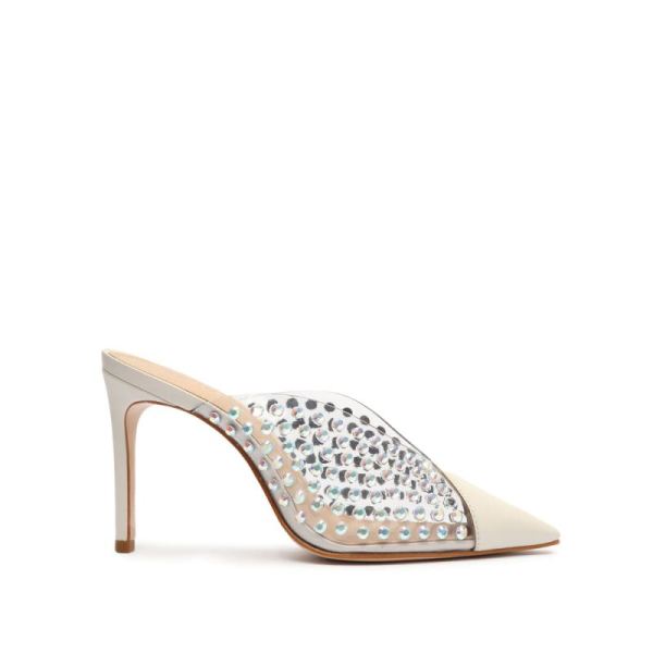 Schutz | Greece Vinyl&Crystals Pump-Pearl - Click Image to Close