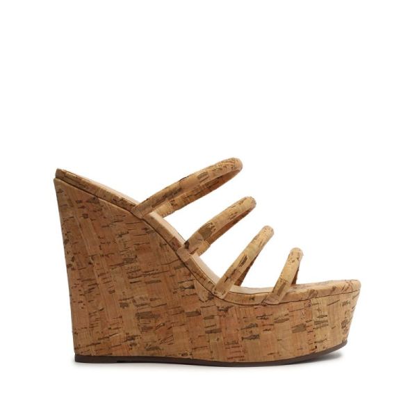 Schutz | Cari Cork Sandal-Cork - Click Image to Close