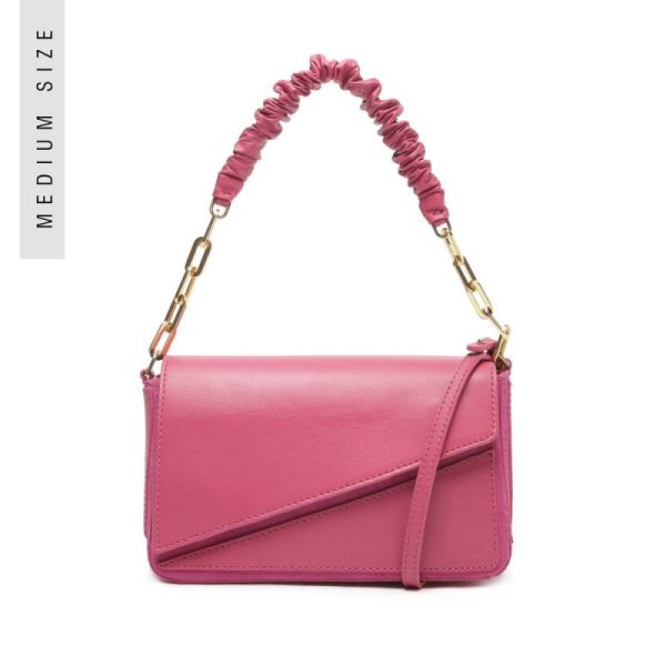 Schutz | Match Suede&Nappa Leather Handbag-Paradise Pink
