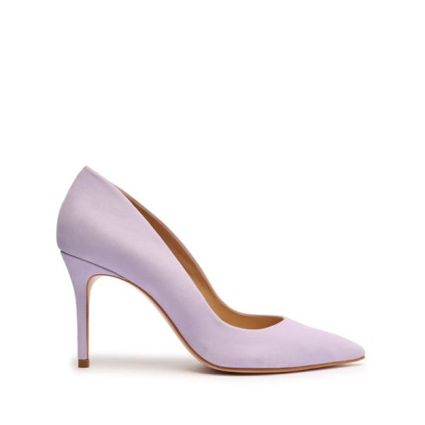 Schutz | Lou Lo Nubuck Pump-Smoky Grape - Click Image to Close