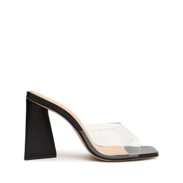 Schutz | Lizah Vinyl Sandal-Black