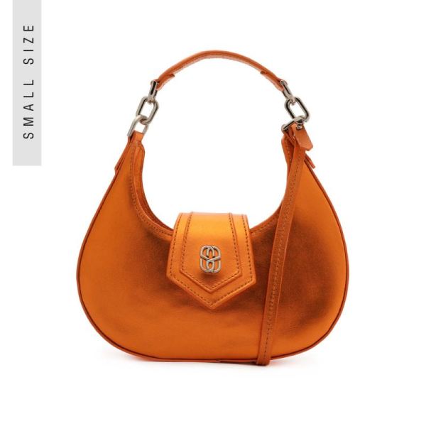 Schutz | Spicy Leather Crossbody-Orange