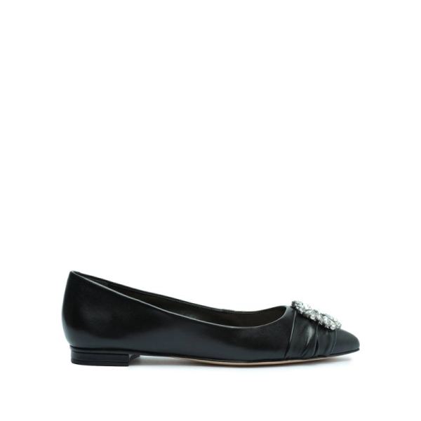 Schutz | Meisho Nappa Leather Flat-Black - Click Image to Close