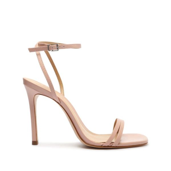 Schutz | Altina Leather Sandal-Sweet Rose