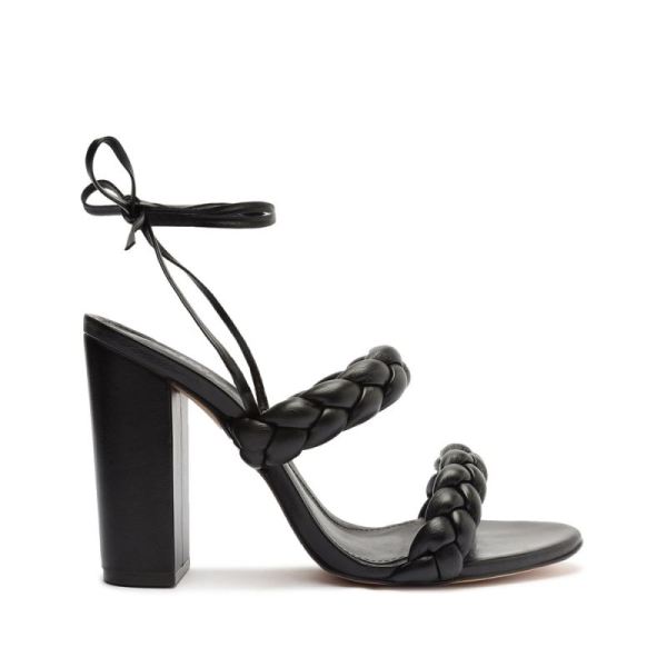 Schutz | Zarda High Block Sandal-Black - Click Image to Close