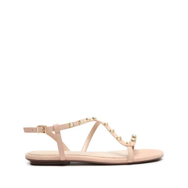 Schutz | Ayla Leather Sandal-Sweet Rose - Click Image to Close