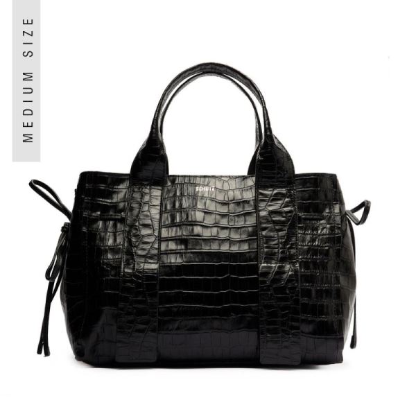 Schutz | Maxxi Mini Shopping Tote-Black