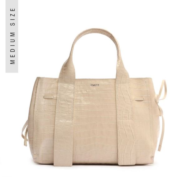 Schutz | Maxxi Mini Shopping Tote-Eggshell