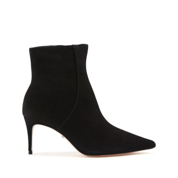 Schutz | Bette Suede Ankle Bootie -Black - Click Image to Close