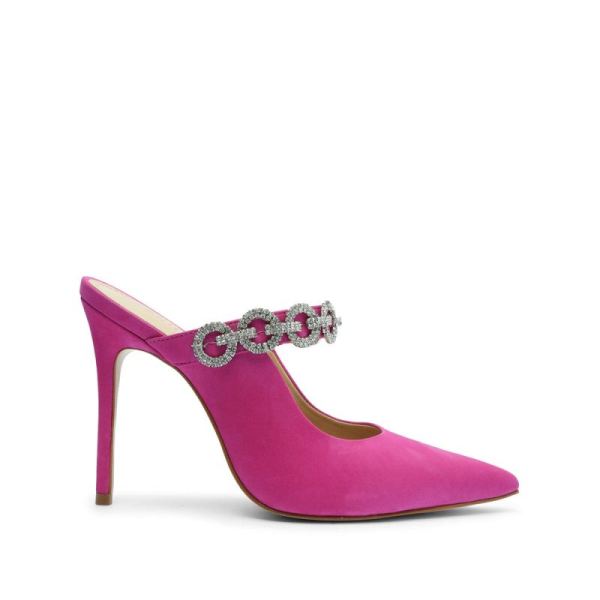 Schutz | Elisah Nubuck Pump-Very Pink