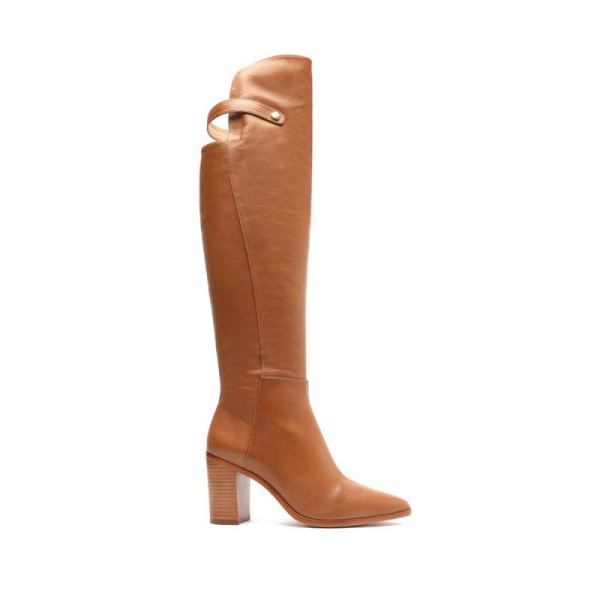 Schutz | Saryna Leather Boot-New Pecan - Click Image to Close