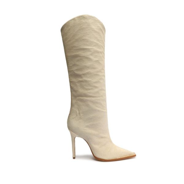 Schutz | Maryana Welt Wild Boot-Off White - Click Image to Close