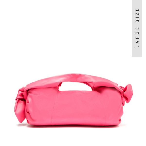 Schutz | Shopping Demi Leather Bag-Pink Lemonade - Click Image to Close