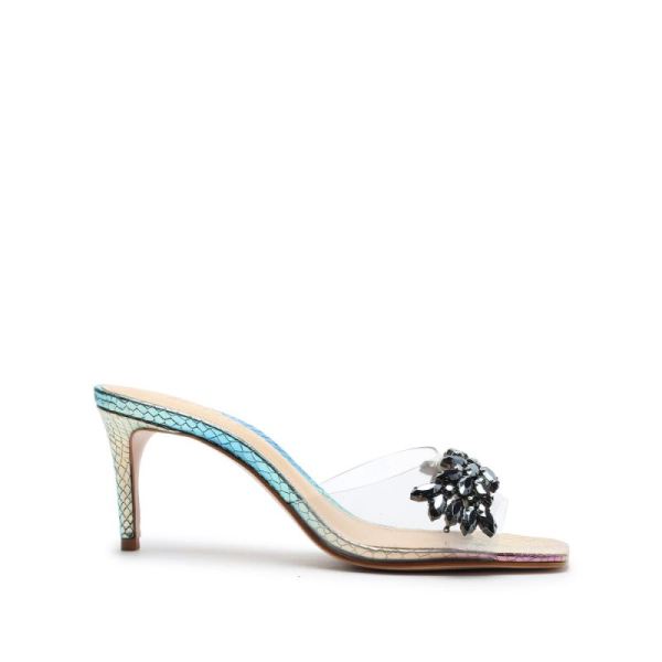 Schutz | Shary Vinyl&Crystal Sandal-Gradient