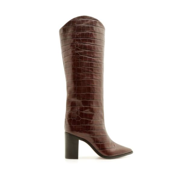 Schutz | Analeah Boot -Dark Chocolate - Click Image to Close