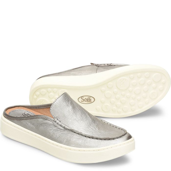 Sofft Women's Somers Moc-Steel (Metallic)