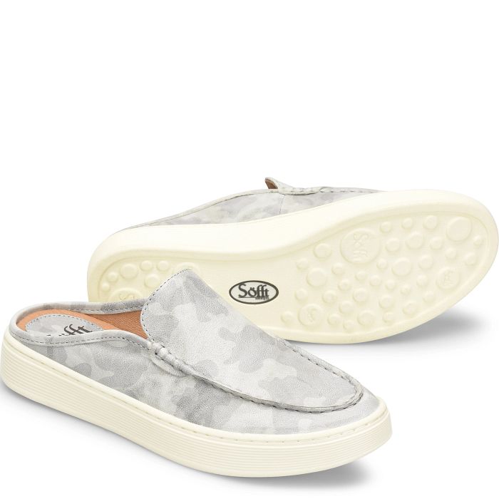 Sofft Women's Somers Moc-Light Grey (Grey)