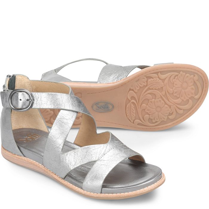 Sofft Women's Mirabelle III-Anthracite/Silver (Metallic)