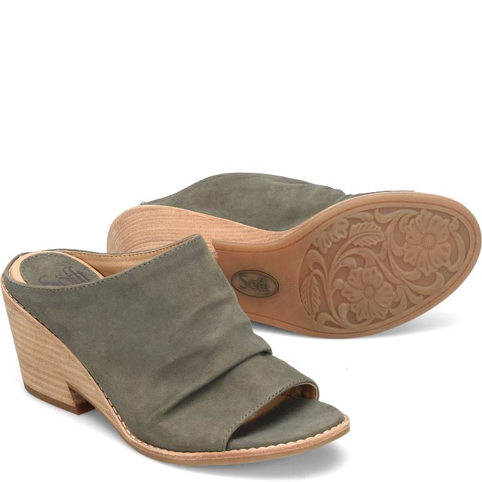 Sofft Women's Strathmore-Moss Suede (Green)