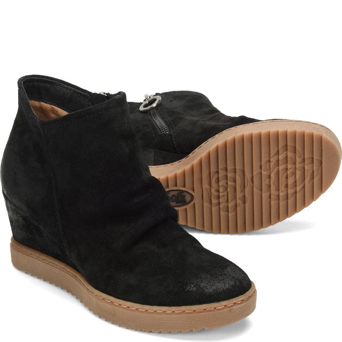 Sofft Women's Siri-Black Suede (Black)