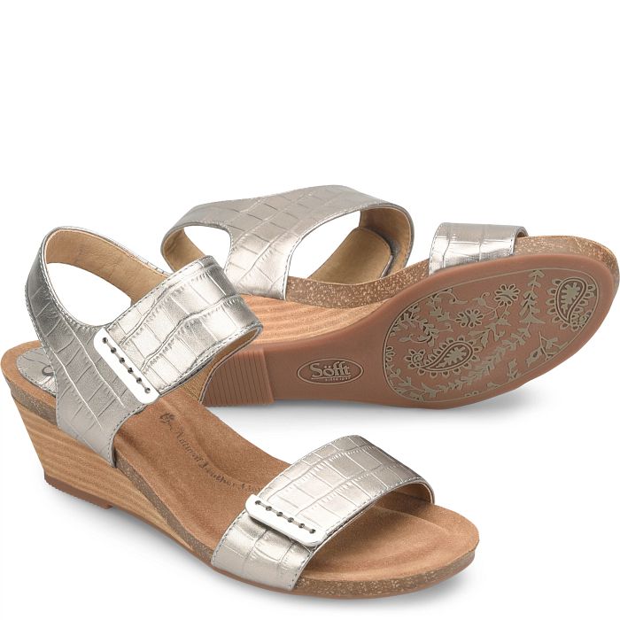 Sofft Women's Verdi-Anthracite/Silver (Metallic)