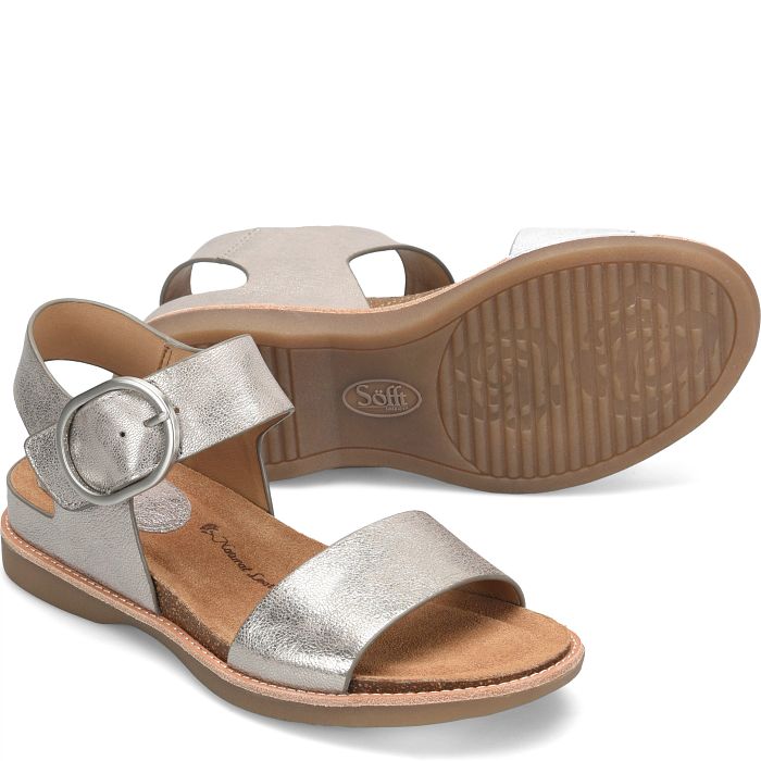 Sofft Women's Bali-Anthracite/Silver (Metallic)