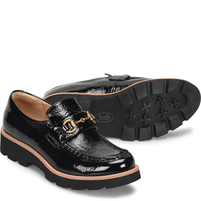 Sofft Women's Prewitt-Black Patent (Black)