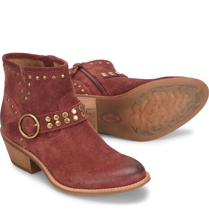 Sofft Women's Allene II-Rustic Red (Red)