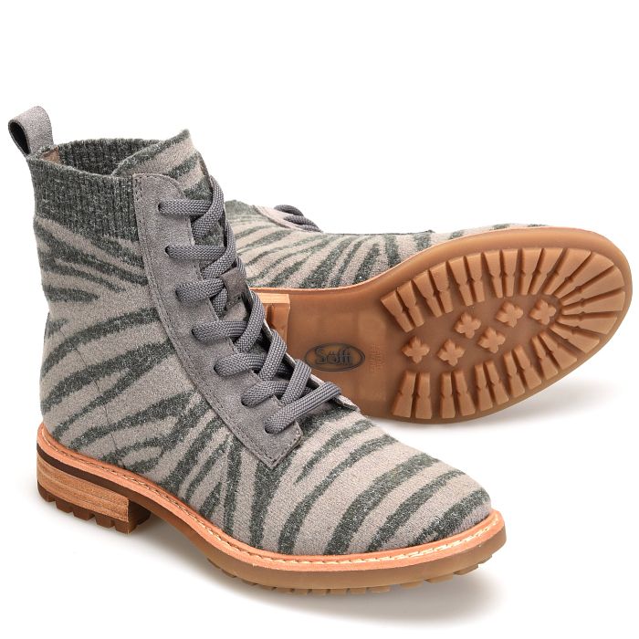 Sofft Women's Landee-Grey (Animal Print)