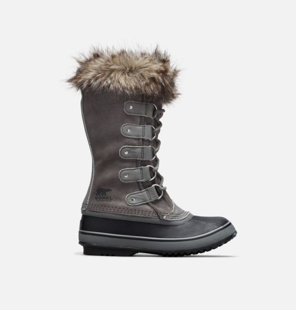 Sorel-Women's Joan Of Arctic Boot-Quarry Black - Click Image to Close