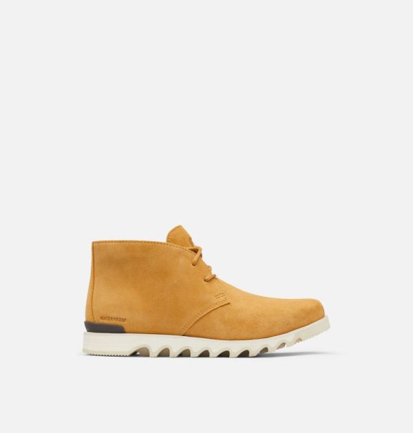 Sorel-Men's Kezar Chukka Boot-Geo Yellow Chalk