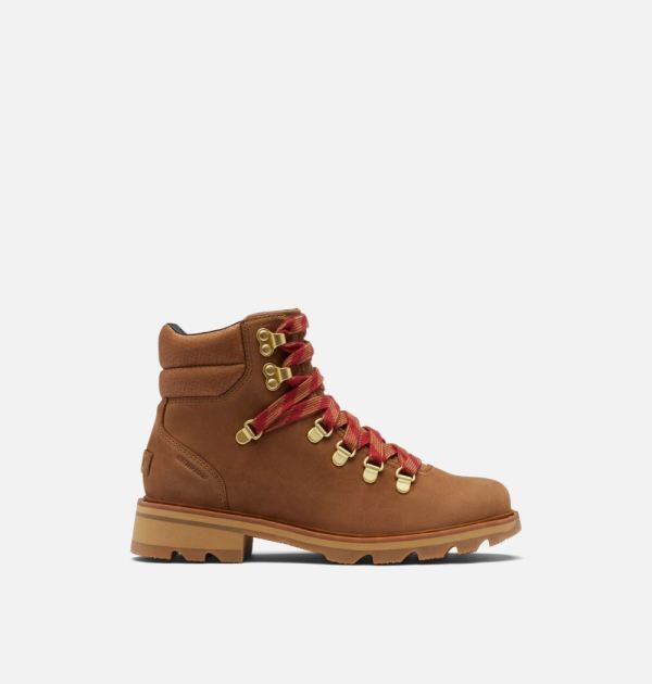 Sorel-Women's Lennox Hiker Bootie-Velvet Tan Sahara