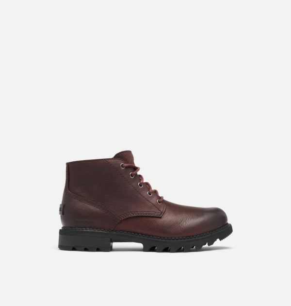 Sorel-Men's Mad Brick Chukka Boot-Redwood - Click Image to Close