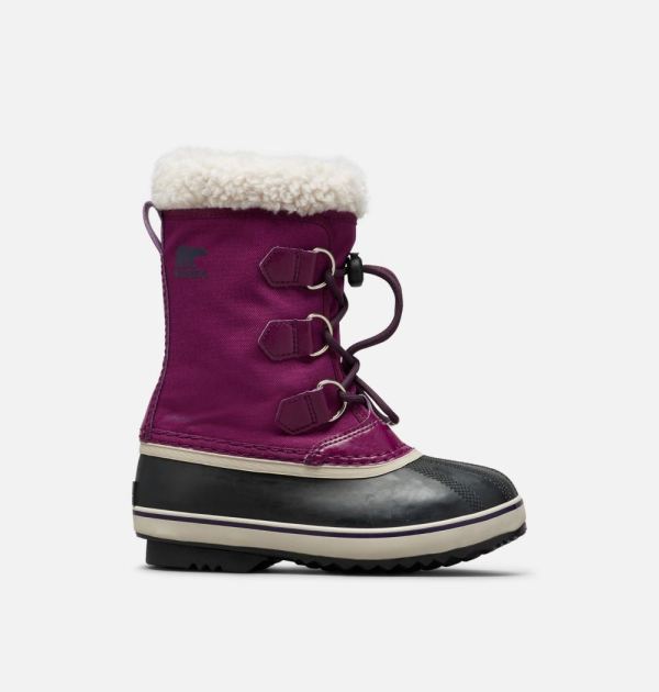 Sorel-Youth Yoot Pac Nylon Boot-Wild Iris Dark Plum