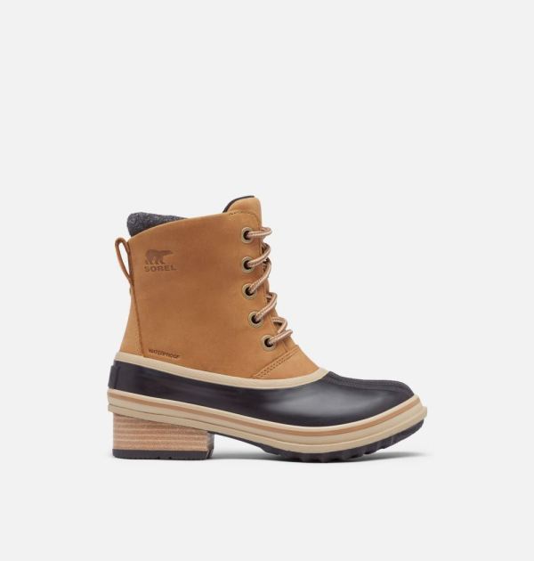 Sorel-Womens Slimpack III Lace Duck Boot-Elk - Click Image to Close