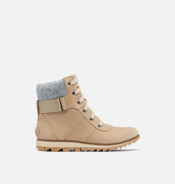 Sorel-Women's Harlow Conquest Boot-Sandy Tan