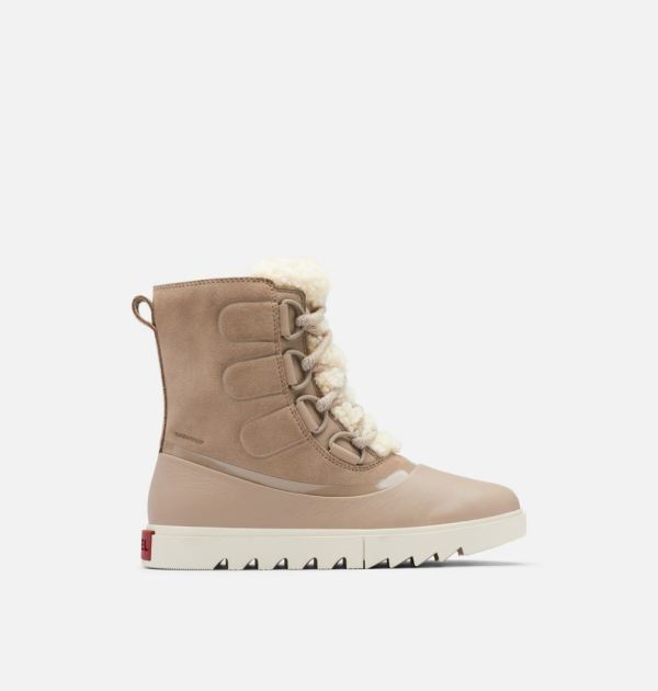 Sorel-Women's Joan Of Arctic NEXT LITE Boot-Omega Taupe Fawn