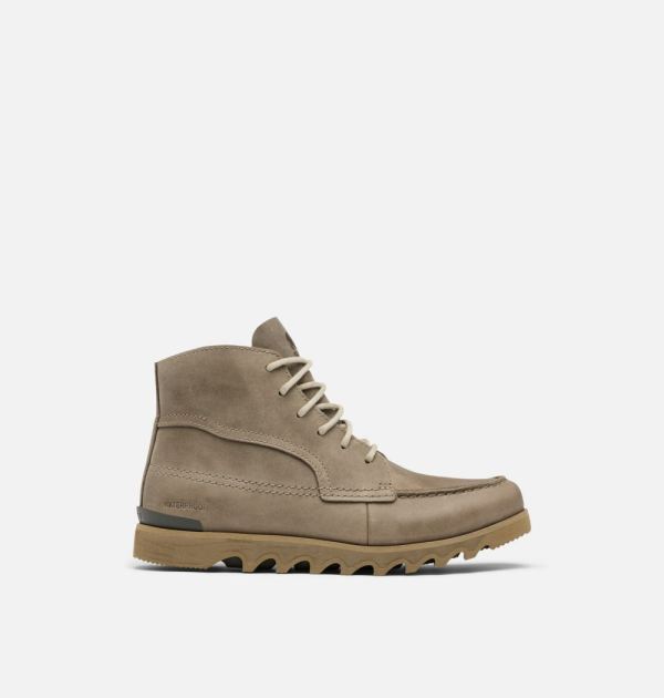 Sorel-Men's Kezar Moc Toe Boot-Khaki II - Click Image to Close