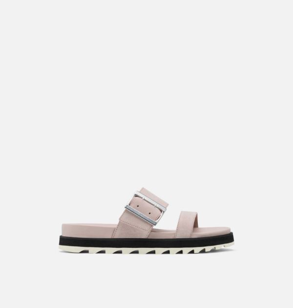 Sorel-Women's Roaming Buckle Slide Sandal-Mauve Vapor