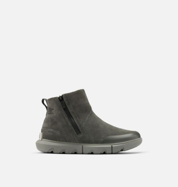 Sorel-Women's Explorer II Bootie-Quarry Grill