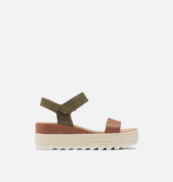 Sorel-Women's Cameron Flatform Wedge Sandal-Velvet Tan