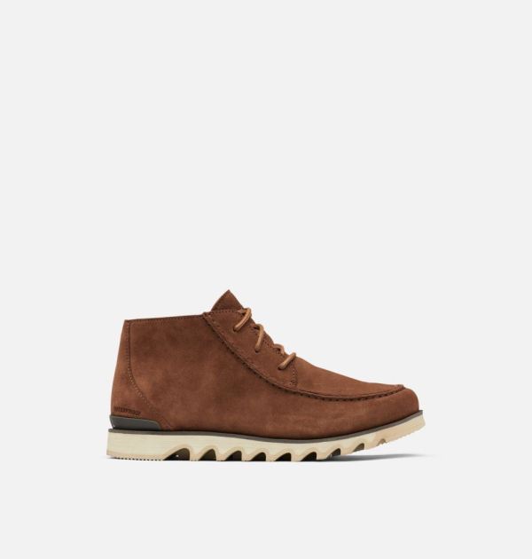 Sorel-Men's Kezar Moc Chukka Boot-Hickory Ancient Fossil - Click Image to Close