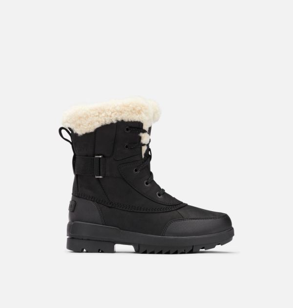 Sorel-Women's Tivoli IV Parc Boot-Black Sea Salt - Click Image to Close