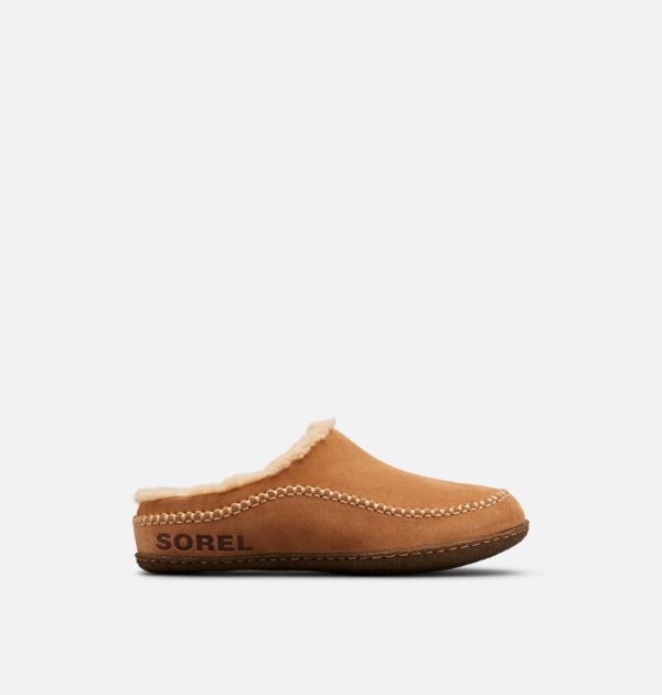 Sorel-Men's Falcon Ridge II Slipper-Camel Brown Curry