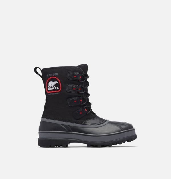 Sorel-Men's Caribou XT Boot-Black Shale - Click Image to Close