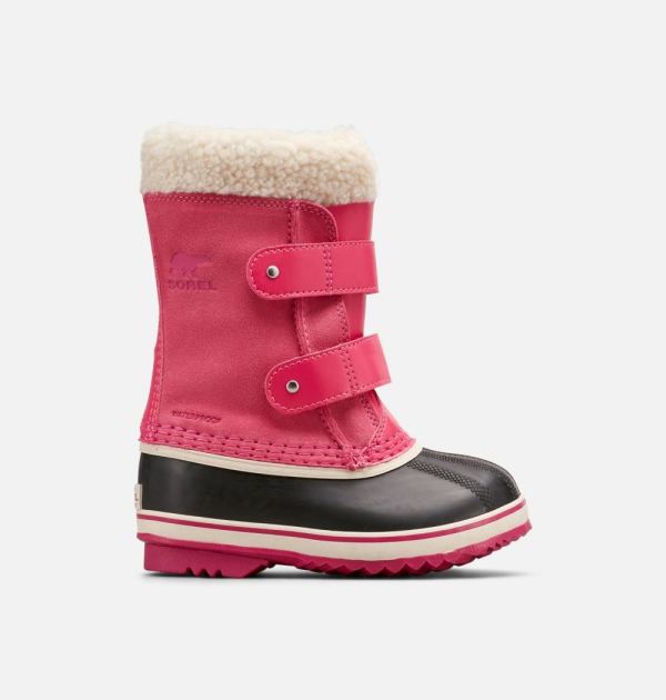 Sorel-Children's 1964 Pac Strap Boot-Tropic Pink - Click Image to Close