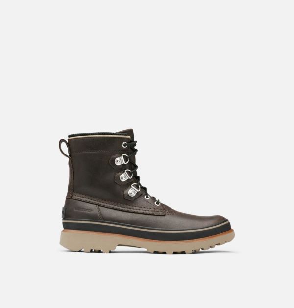 Sorel-Men's Caribou Street Boot-Blackened Brown Black