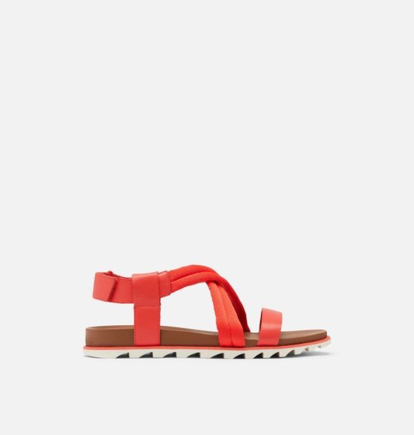 Sorel-Women's Roaming Decon Sandal-Signal Red - Click Image to Close